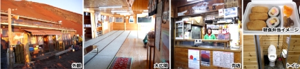 <span>吉田口</span>富士山での仮眠山小屋について