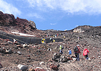 富士宮口登山道中イメージ写真