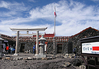 富士宮口ルート登頂イメージ写真