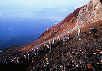 富士宮口登山道中イメージ写真